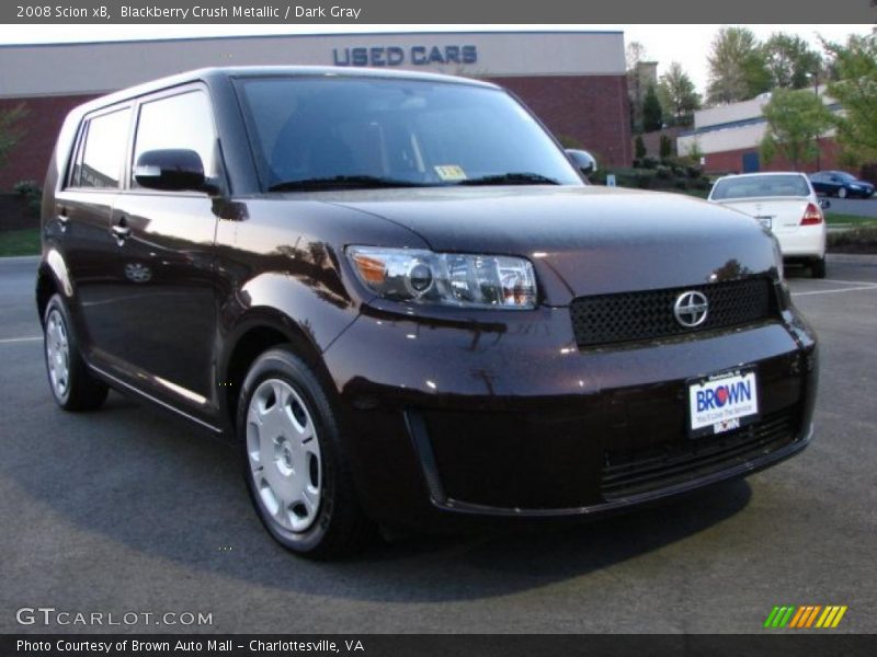 Blackberry Crush Metallic / Dark Gray 2008 Scion xB