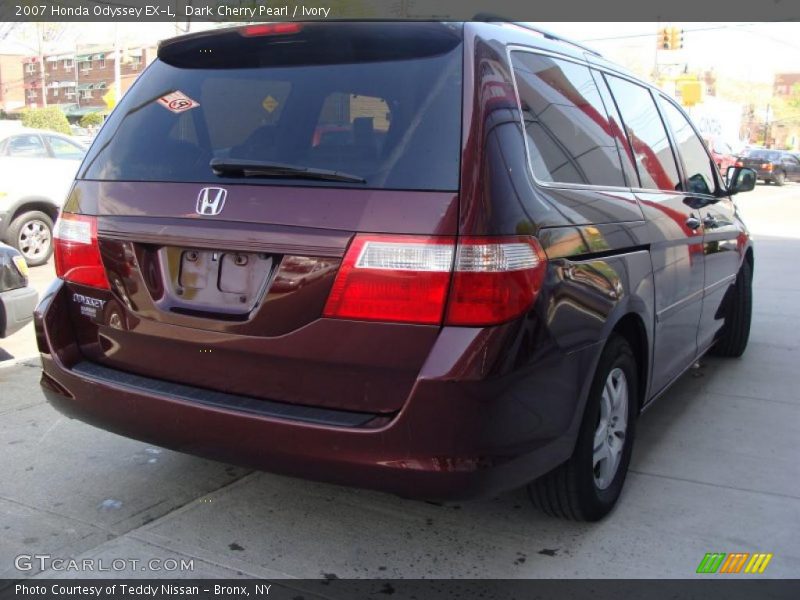 Dark Cherry Pearl / Ivory 2007 Honda Odyssey EX-L