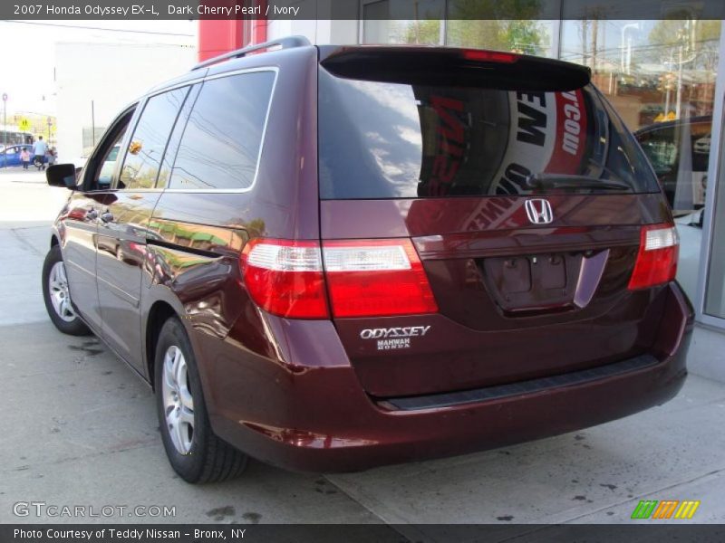 Dark Cherry Pearl / Ivory 2007 Honda Odyssey EX-L