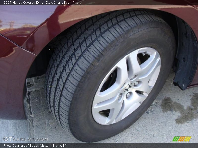 Dark Cherry Pearl / Ivory 2007 Honda Odyssey EX-L