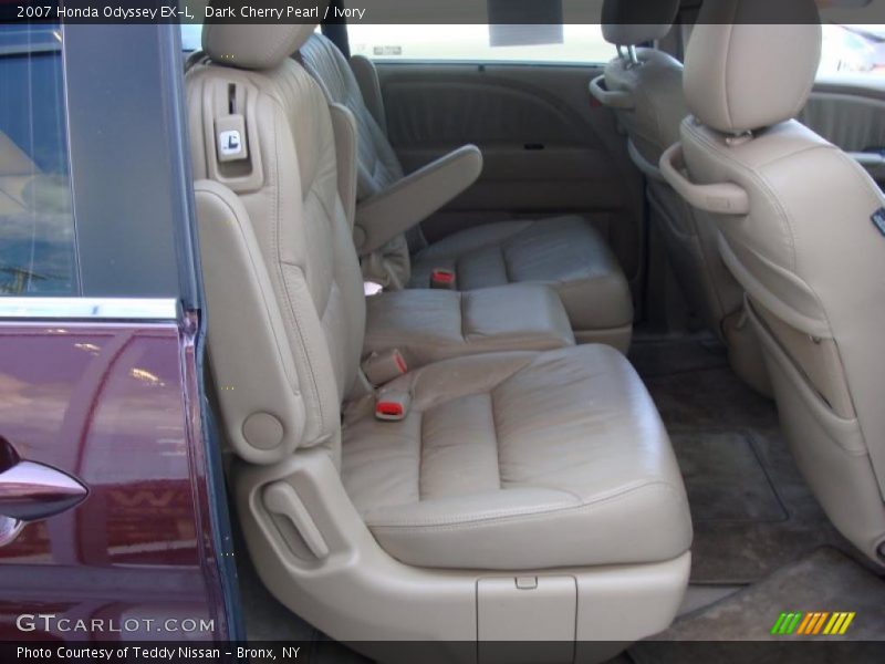 Dark Cherry Pearl / Ivory 2007 Honda Odyssey EX-L