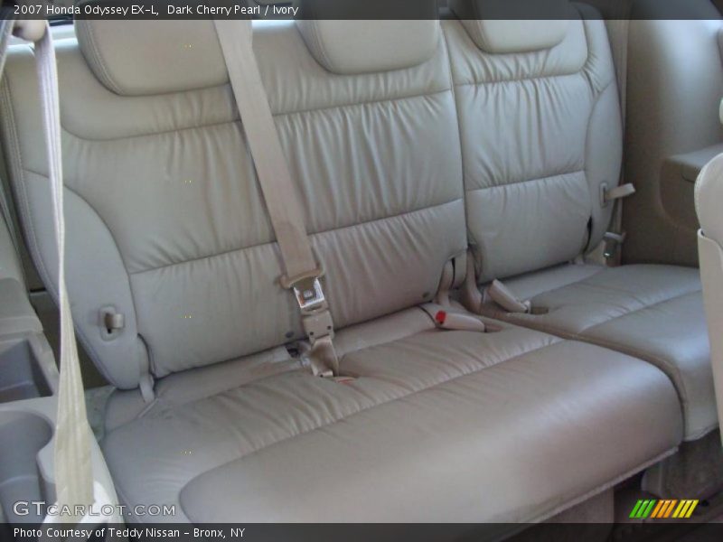 Dark Cherry Pearl / Ivory 2007 Honda Odyssey EX-L