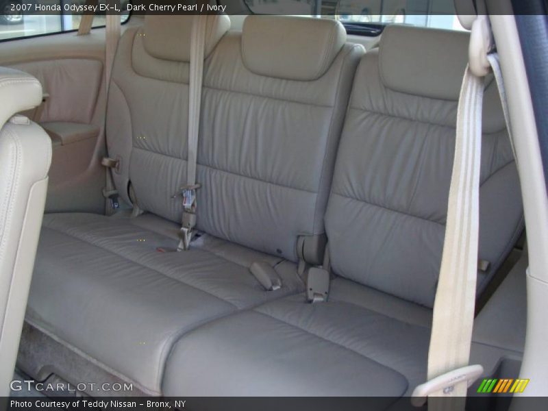 Dark Cherry Pearl / Ivory 2007 Honda Odyssey EX-L