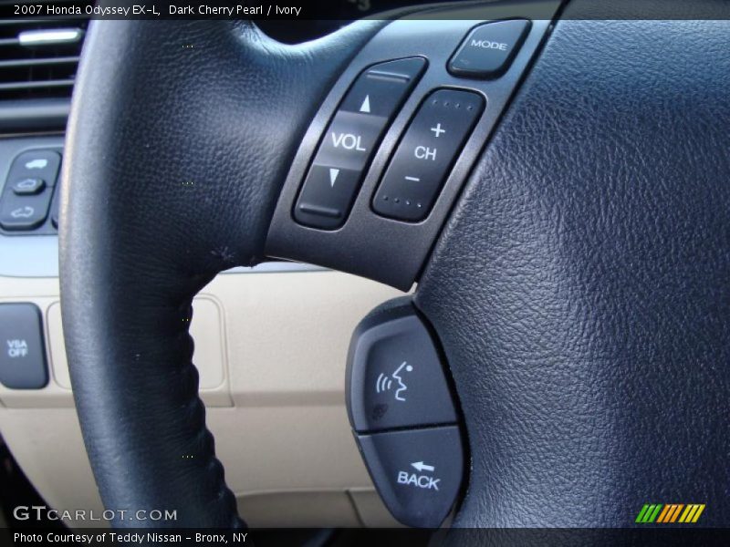 Dark Cherry Pearl / Ivory 2007 Honda Odyssey EX-L