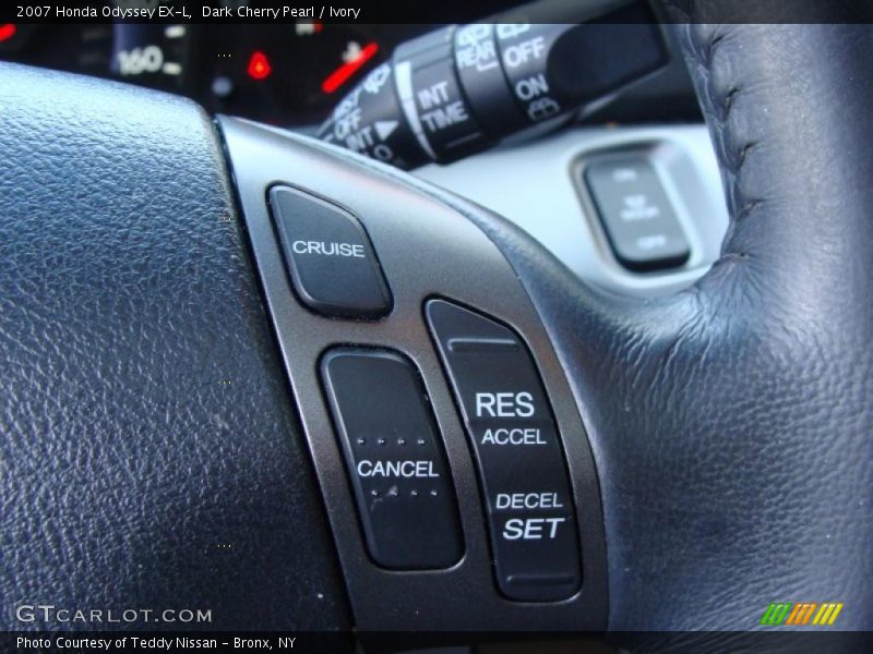 Dark Cherry Pearl / Ivory 2007 Honda Odyssey EX-L