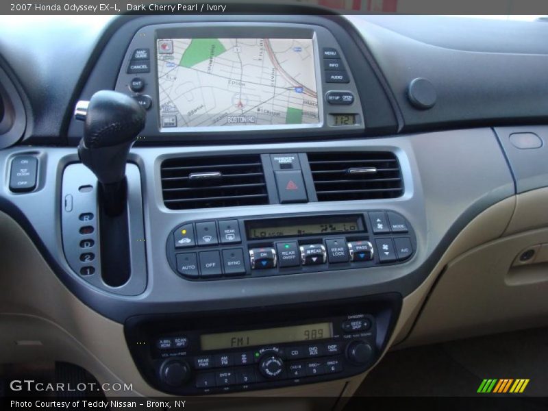 Dark Cherry Pearl / Ivory 2007 Honda Odyssey EX-L