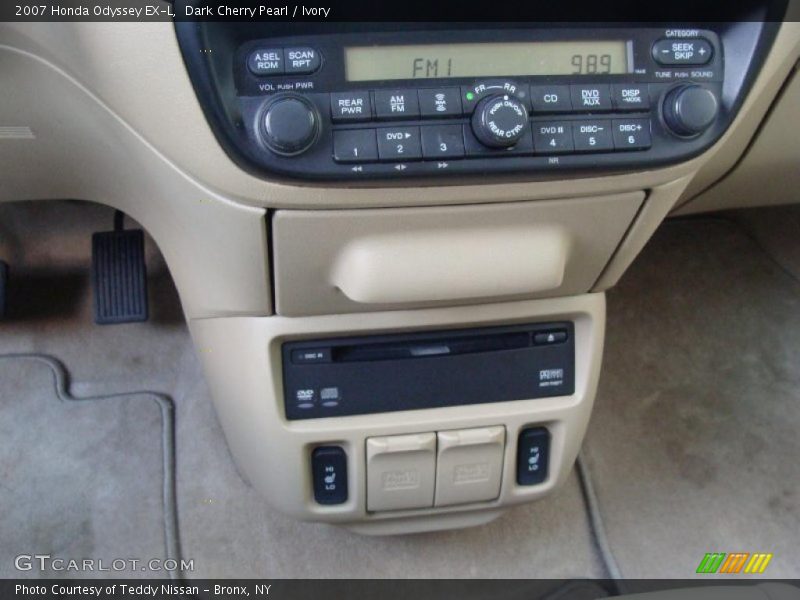 Dark Cherry Pearl / Ivory 2007 Honda Odyssey EX-L