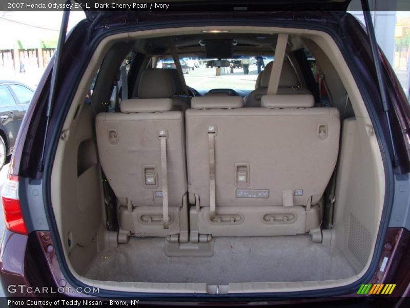 Dark Cherry Pearl / Ivory 2007 Honda Odyssey EX-L