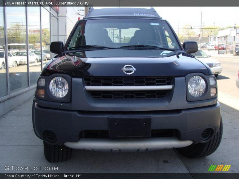 Super Black / Gray 2004 Nissan Xterra XE 4x4
