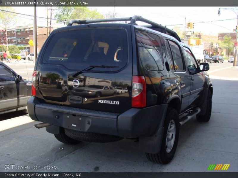 Super Black / Gray 2004 Nissan Xterra XE 4x4