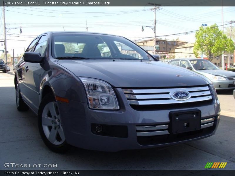 Tungsten Grey Metallic / Charcoal Black 2007 Ford Fusion SE