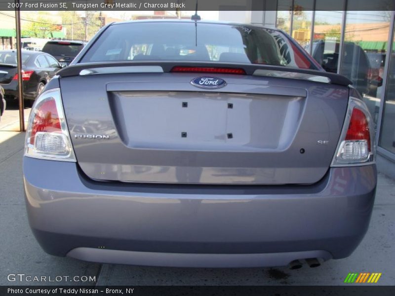 Tungsten Grey Metallic / Charcoal Black 2007 Ford Fusion SE