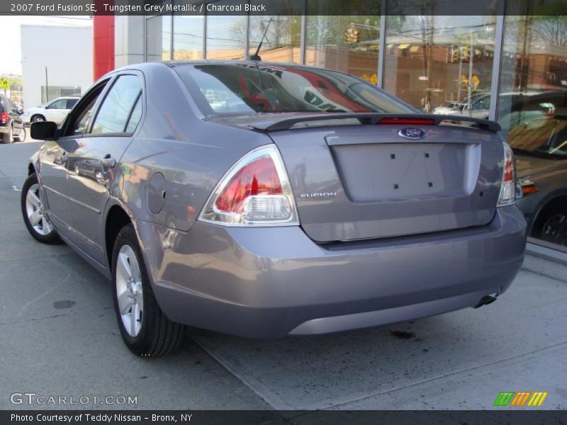 Tungsten Grey Metallic / Charcoal Black 2007 Ford Fusion SE