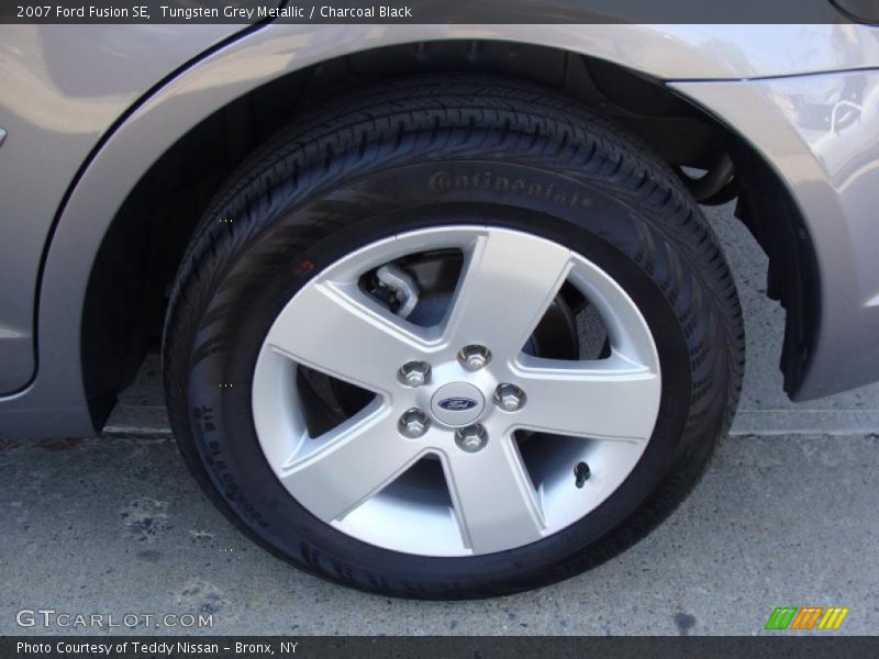 Tungsten Grey Metallic / Charcoal Black 2007 Ford Fusion SE