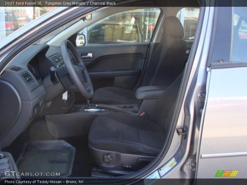 Tungsten Grey Metallic / Charcoal Black 2007 Ford Fusion SE