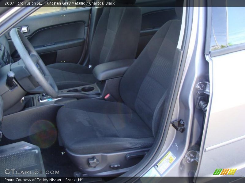 Tungsten Grey Metallic / Charcoal Black 2007 Ford Fusion SE