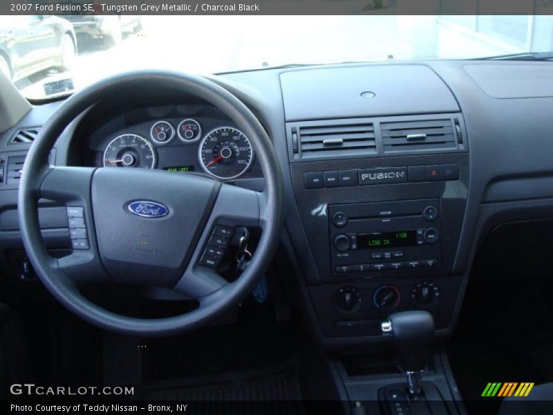 Tungsten Grey Metallic / Charcoal Black 2007 Ford Fusion SE