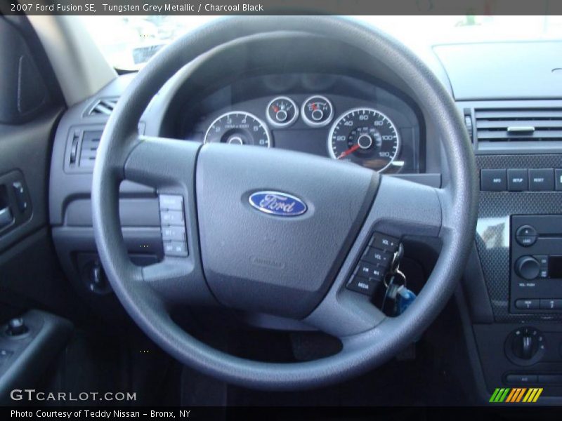 Tungsten Grey Metallic / Charcoal Black 2007 Ford Fusion SE