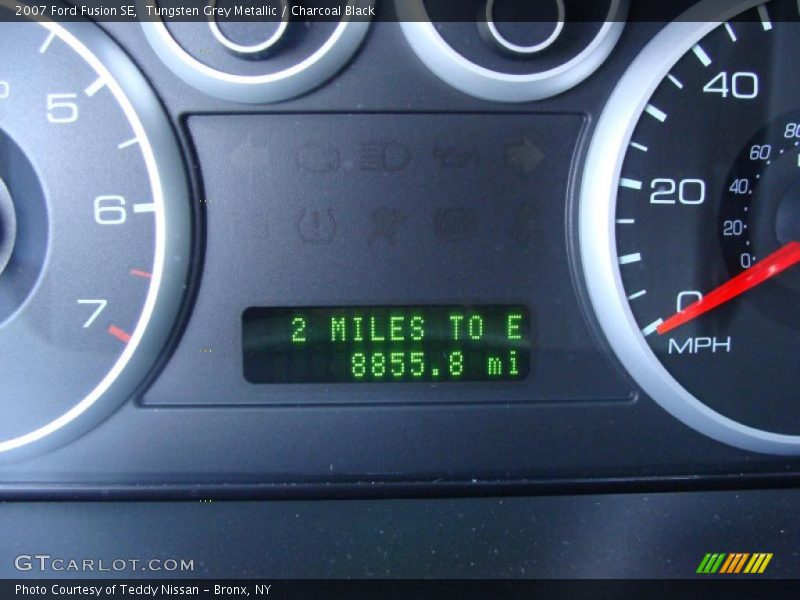 Tungsten Grey Metallic / Charcoal Black 2007 Ford Fusion SE