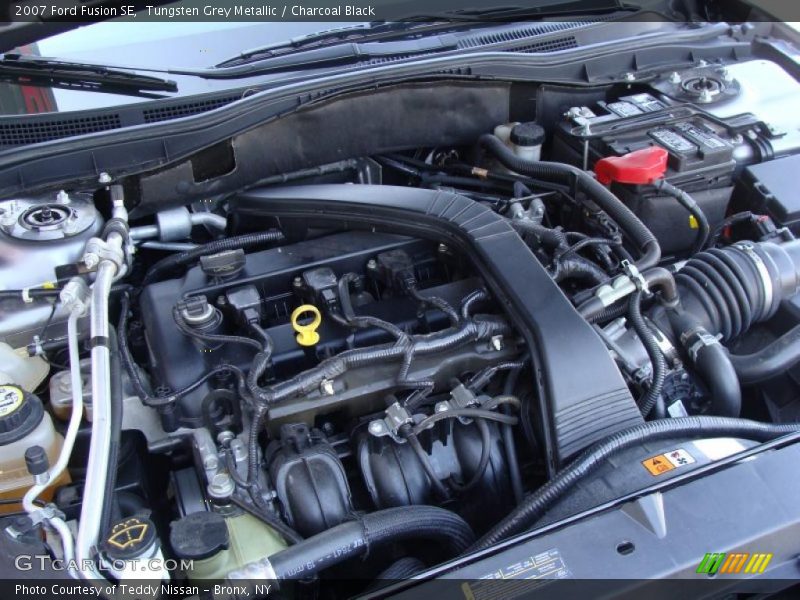 Tungsten Grey Metallic / Charcoal Black 2007 Ford Fusion SE