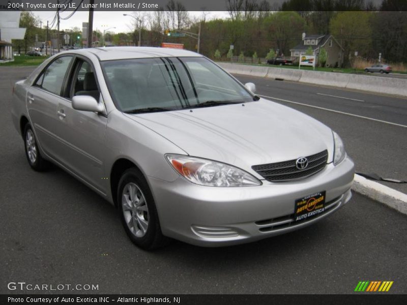 Lunar Mist Metallic / Stone 2004 Toyota Camry LE