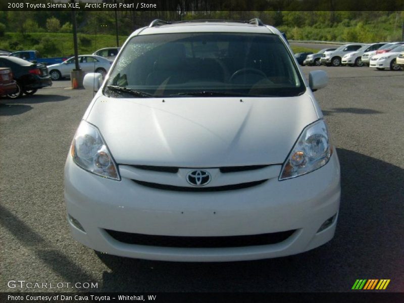 Arctic Frost Pearl / Stone 2008 Toyota Sienna XLE