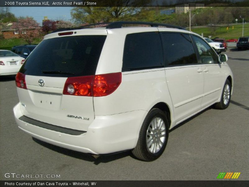 Arctic Frost Pearl / Stone 2008 Toyota Sienna XLE