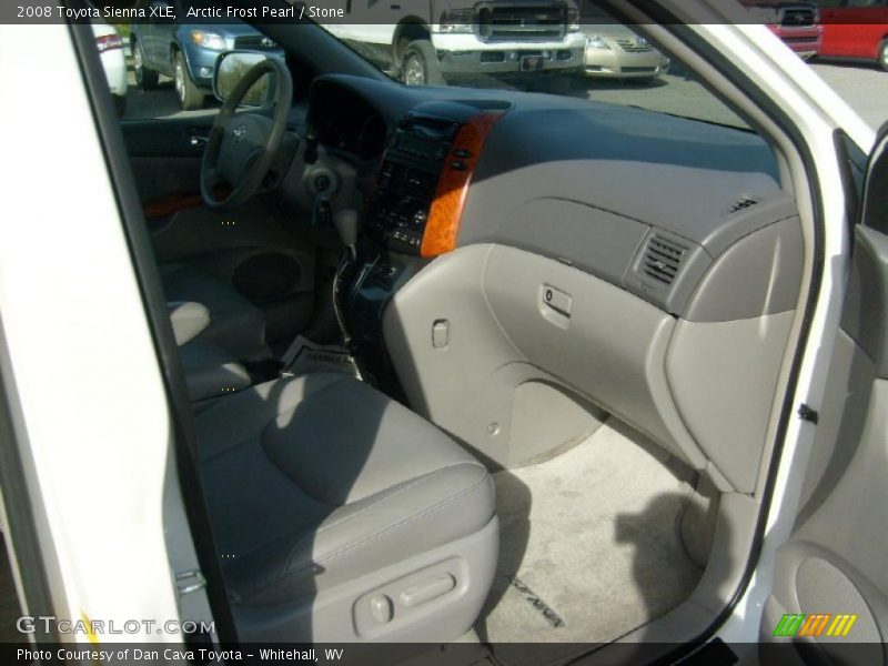 Arctic Frost Pearl / Stone 2008 Toyota Sienna XLE