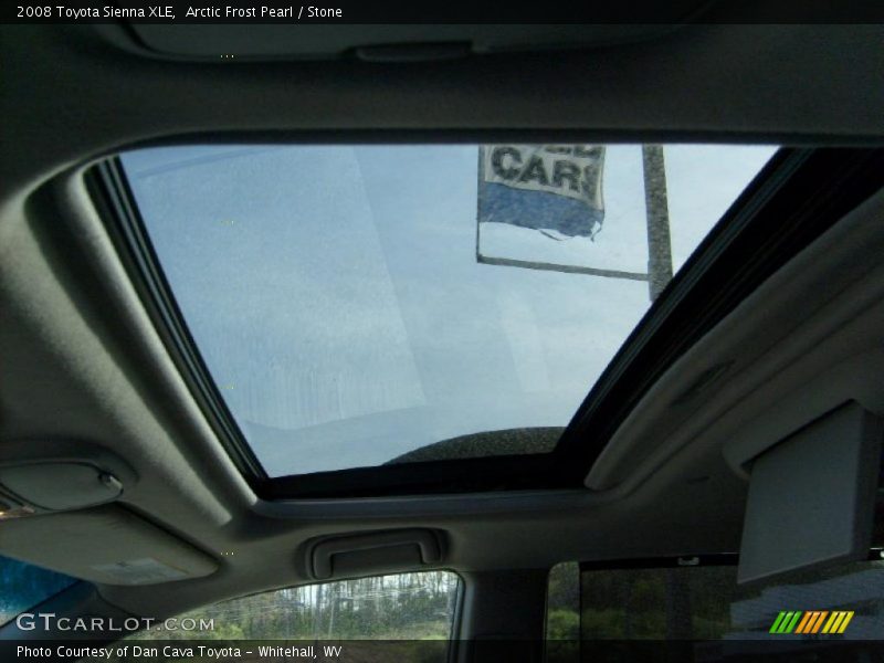 Arctic Frost Pearl / Stone 2008 Toyota Sienna XLE