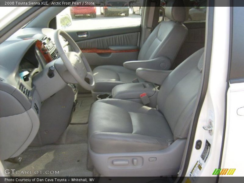 Arctic Frost Pearl / Stone 2008 Toyota Sienna XLE