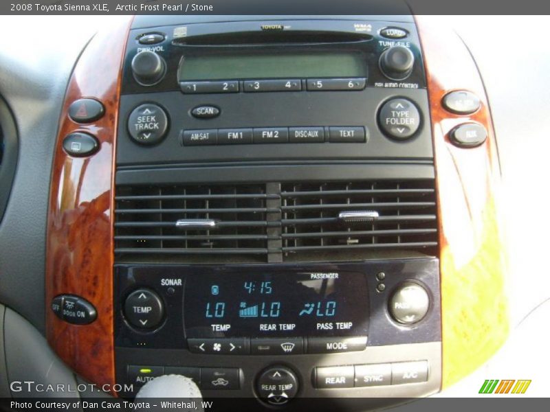 Arctic Frost Pearl / Stone 2008 Toyota Sienna XLE