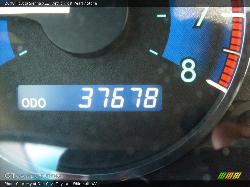 Arctic Frost Pearl / Stone 2008 Toyota Sienna XLE