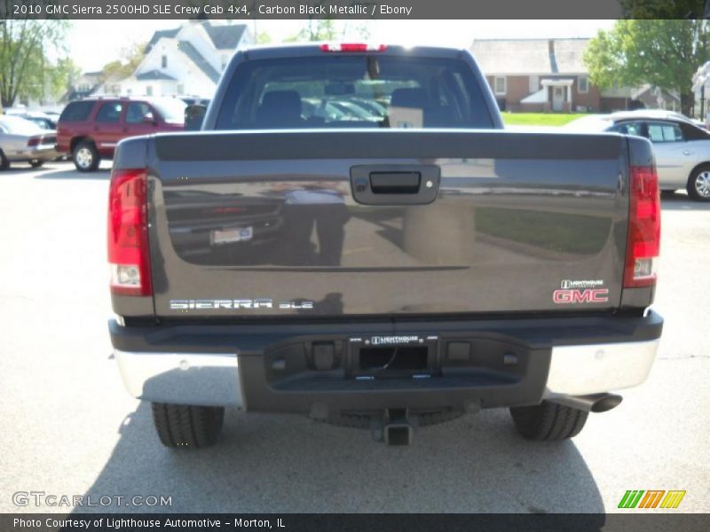 Carbon Black Metallic / Ebony 2010 GMC Sierra 2500HD SLE Crew Cab 4x4