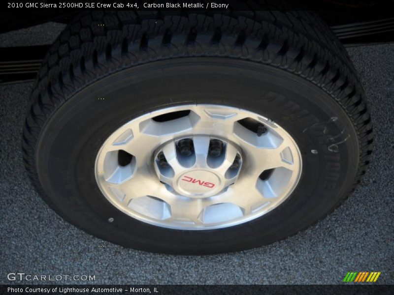 Carbon Black Metallic / Ebony 2010 GMC Sierra 2500HD SLE Crew Cab 4x4
