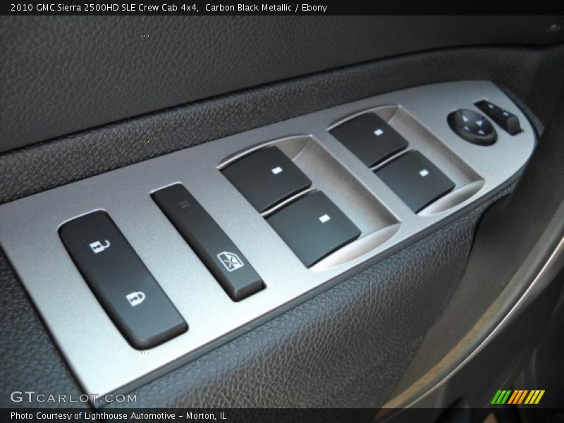 Carbon Black Metallic / Ebony 2010 GMC Sierra 2500HD SLE Crew Cab 4x4