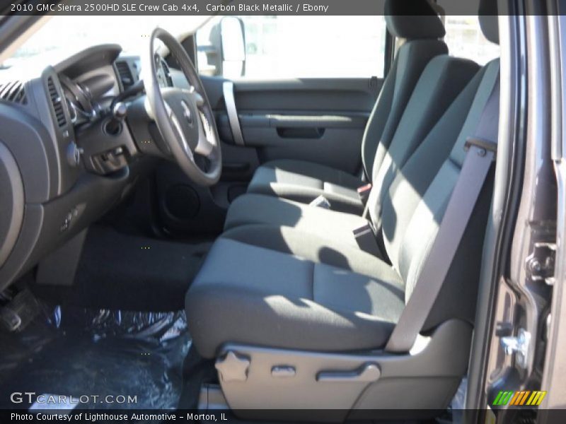 Carbon Black Metallic / Ebony 2010 GMC Sierra 2500HD SLE Crew Cab 4x4