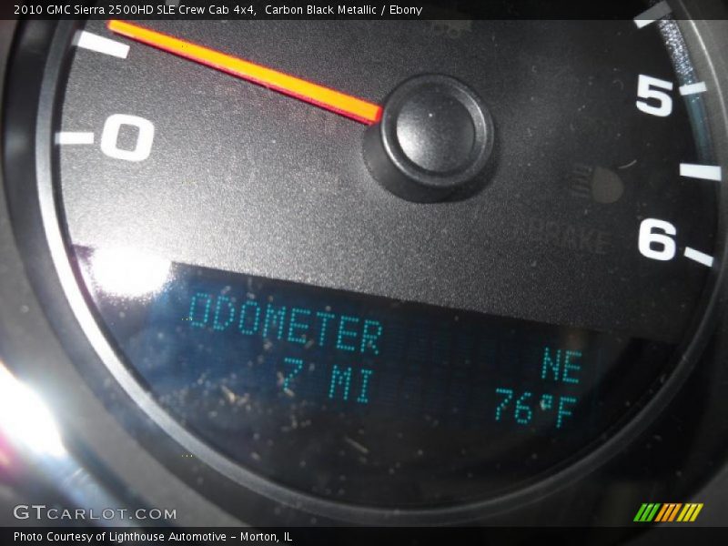 Carbon Black Metallic / Ebony 2010 GMC Sierra 2500HD SLE Crew Cab 4x4