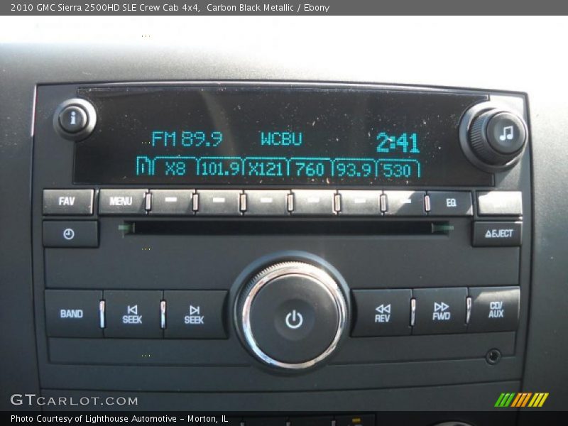Carbon Black Metallic / Ebony 2010 GMC Sierra 2500HD SLE Crew Cab 4x4