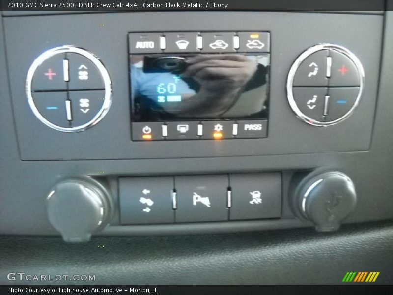 Carbon Black Metallic / Ebony 2010 GMC Sierra 2500HD SLE Crew Cab 4x4