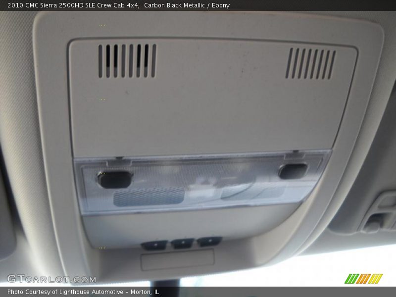 Carbon Black Metallic / Ebony 2010 GMC Sierra 2500HD SLE Crew Cab 4x4