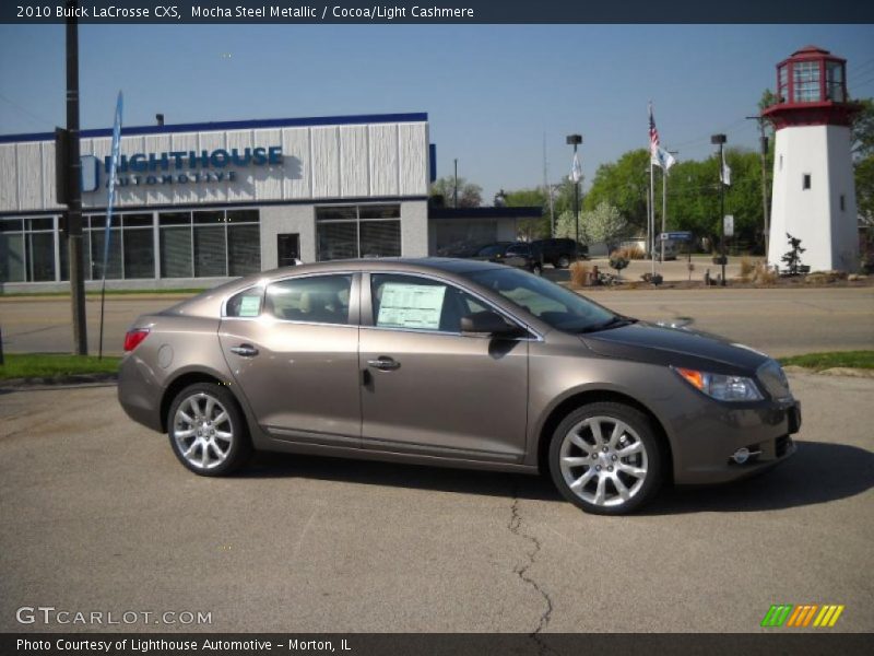 Mocha Steel Metallic / Cocoa/Light Cashmere 2010 Buick LaCrosse CXS