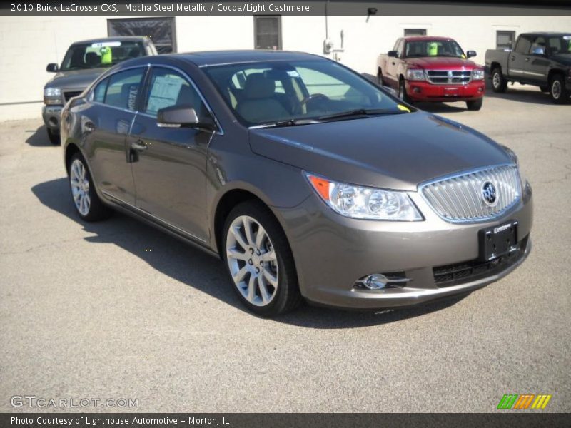 Mocha Steel Metallic / Cocoa/Light Cashmere 2010 Buick LaCrosse CXS
