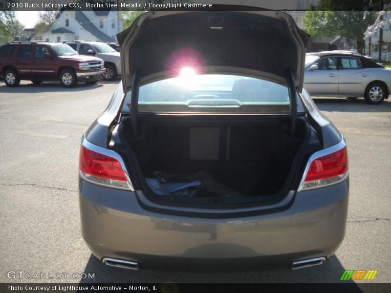 Mocha Steel Metallic / Cocoa/Light Cashmere 2010 Buick LaCrosse CXS