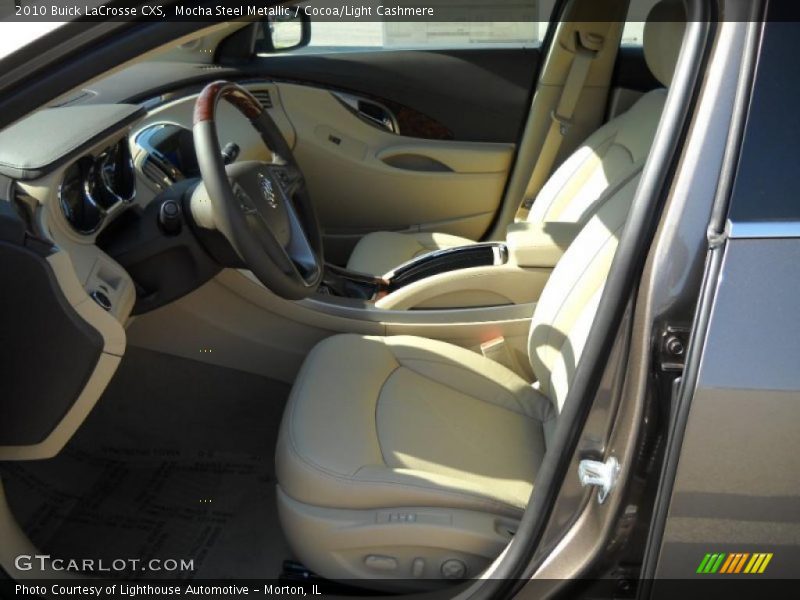 Mocha Steel Metallic / Cocoa/Light Cashmere 2010 Buick LaCrosse CXS