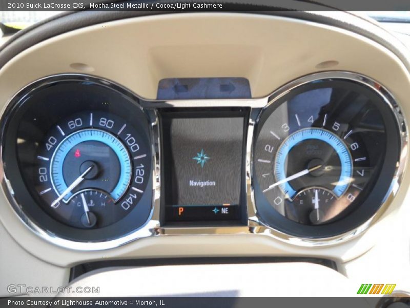 Mocha Steel Metallic / Cocoa/Light Cashmere 2010 Buick LaCrosse CXS