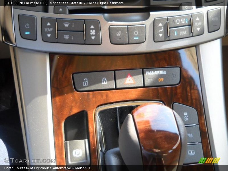 Mocha Steel Metallic / Cocoa/Light Cashmere 2010 Buick LaCrosse CXS