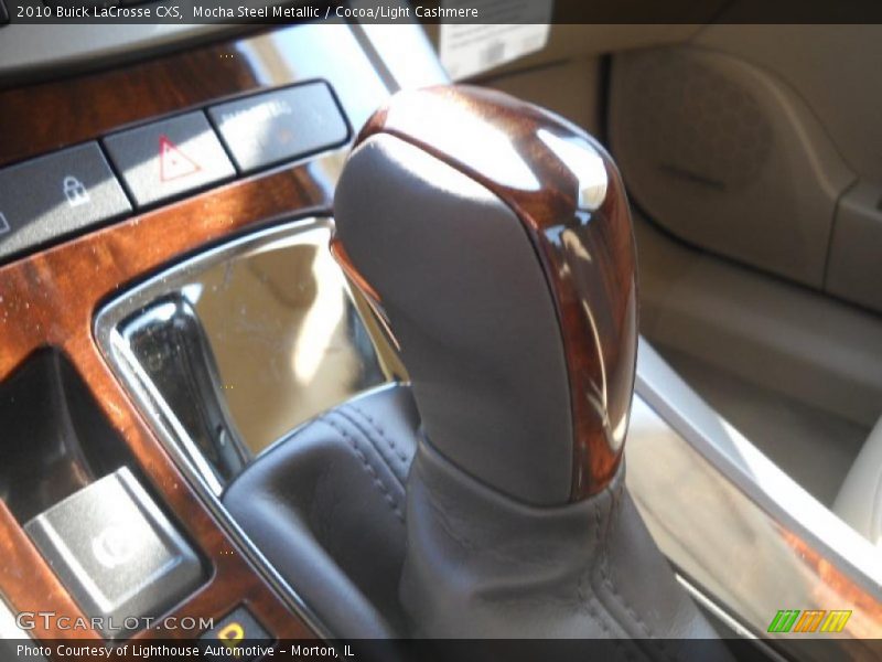 Mocha Steel Metallic / Cocoa/Light Cashmere 2010 Buick LaCrosse CXS