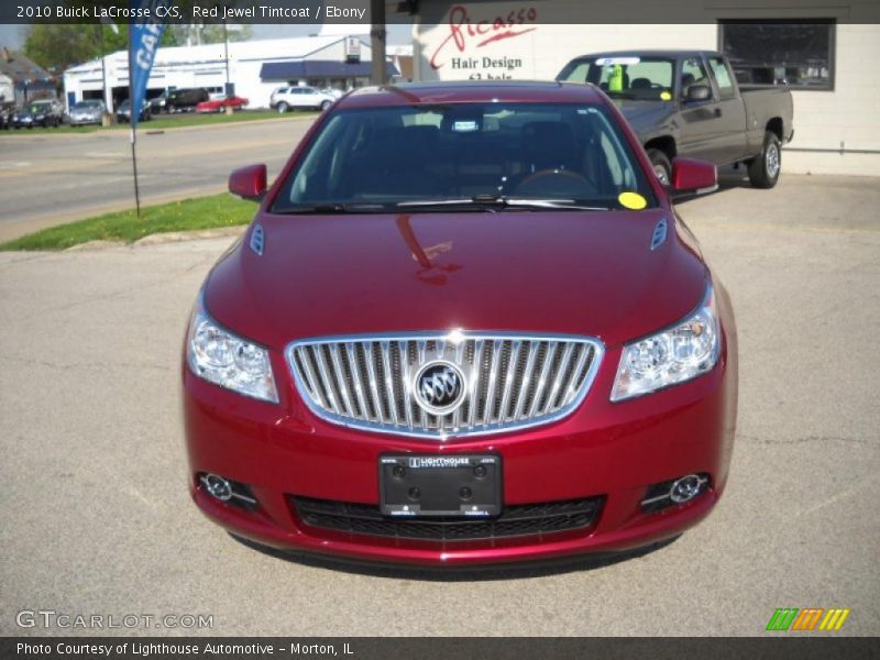 Red Jewel Tintcoat / Ebony 2010 Buick LaCrosse CXS