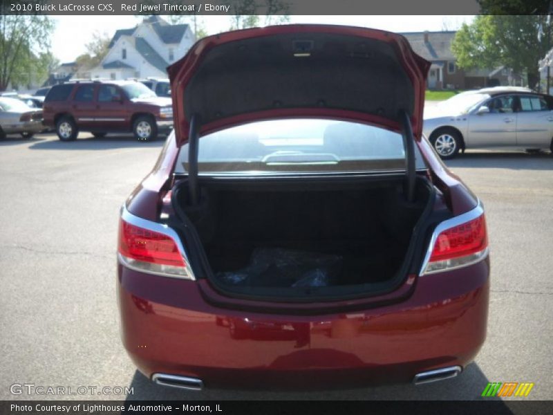 Red Jewel Tintcoat / Ebony 2010 Buick LaCrosse CXS