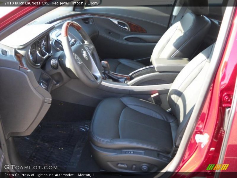 Red Jewel Tintcoat / Ebony 2010 Buick LaCrosse CXS